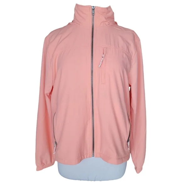 Avalanche Peach Lightweight Rain Jacket Women's Size L - Picture 2 of 13